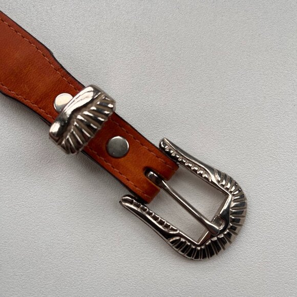 Circle Y of Yoakum Handmade Leather Western Belt – Size 32 - Picture 2 of 5